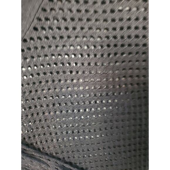 Express Women's Size Small Black Fish Net Raglan Sleeve Sweater - Picture 5 of 6